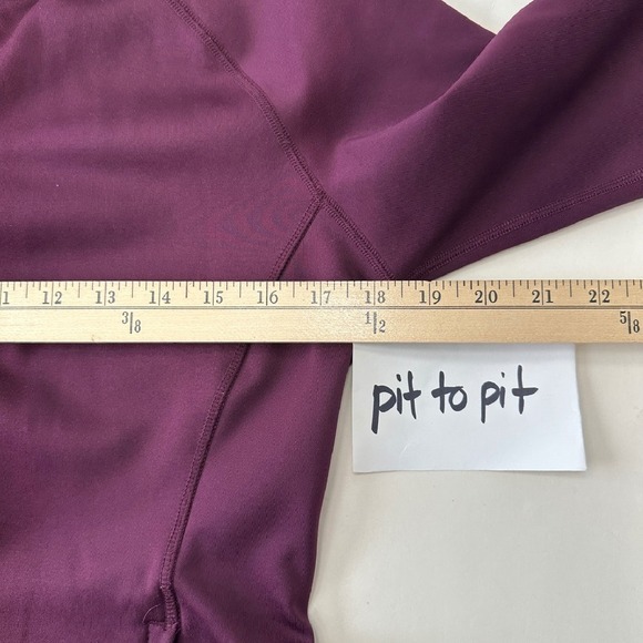 Gander Mtn. Full Zip Jacket Athletic Lightweight Purple Gray Trim Women Small - Picture 10 of 12